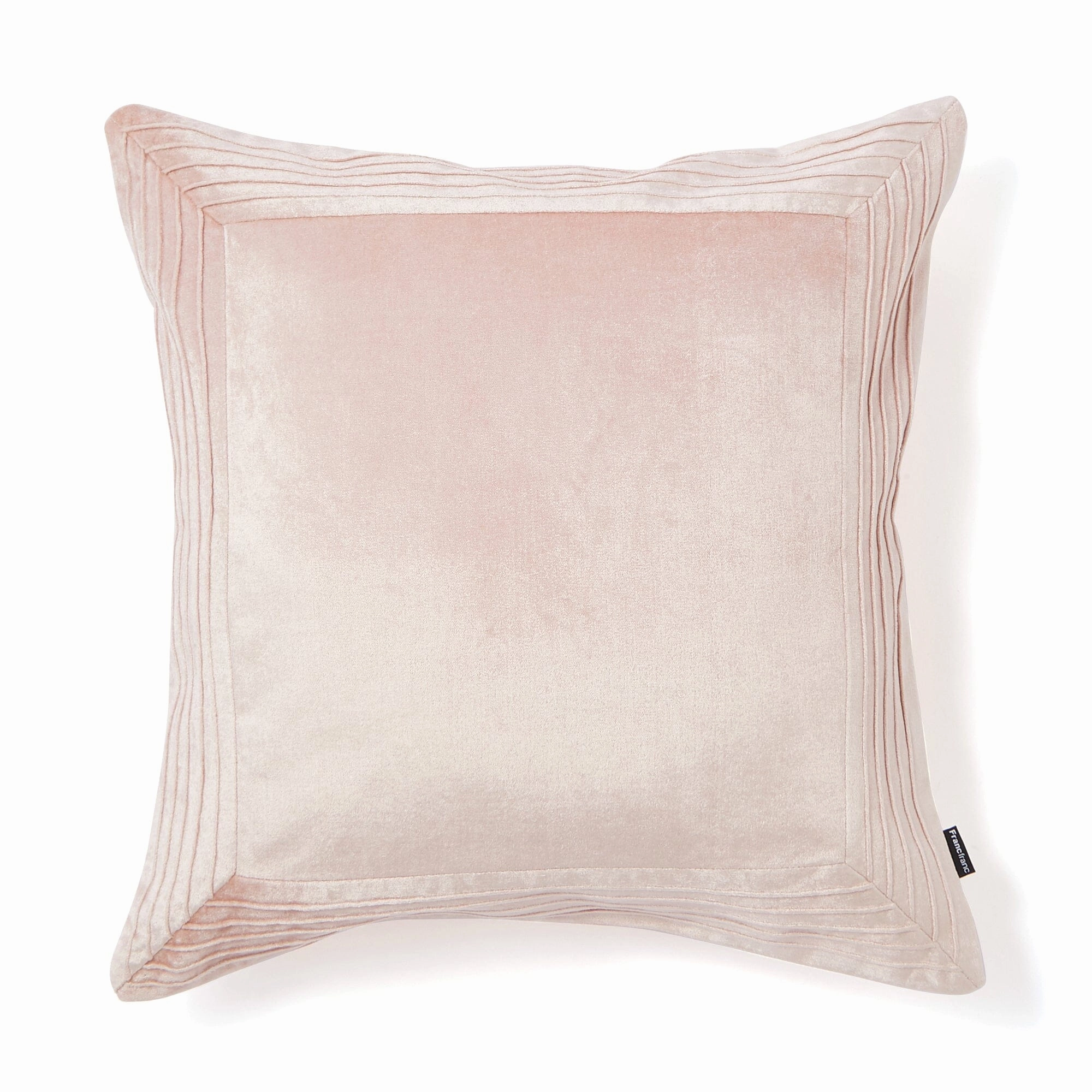 Velvet Frame Cushion Cover 450 X 450 Light Pinkbedding sets ,throw blankets 