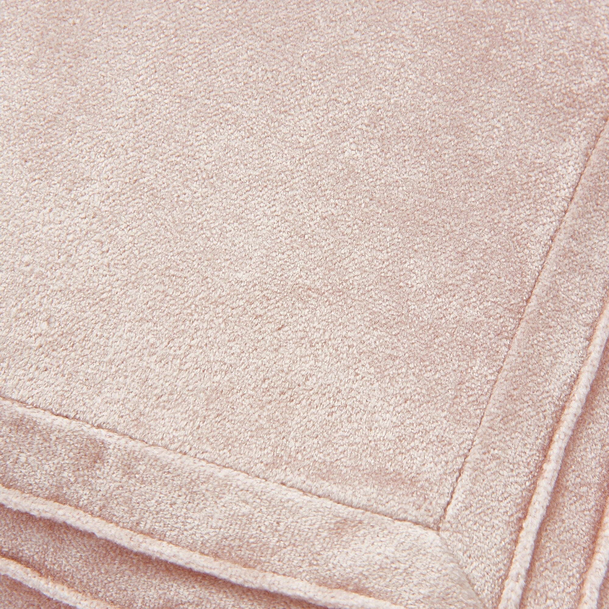 Velvet Frame Cushion Cover 450 X 450 Light Pink