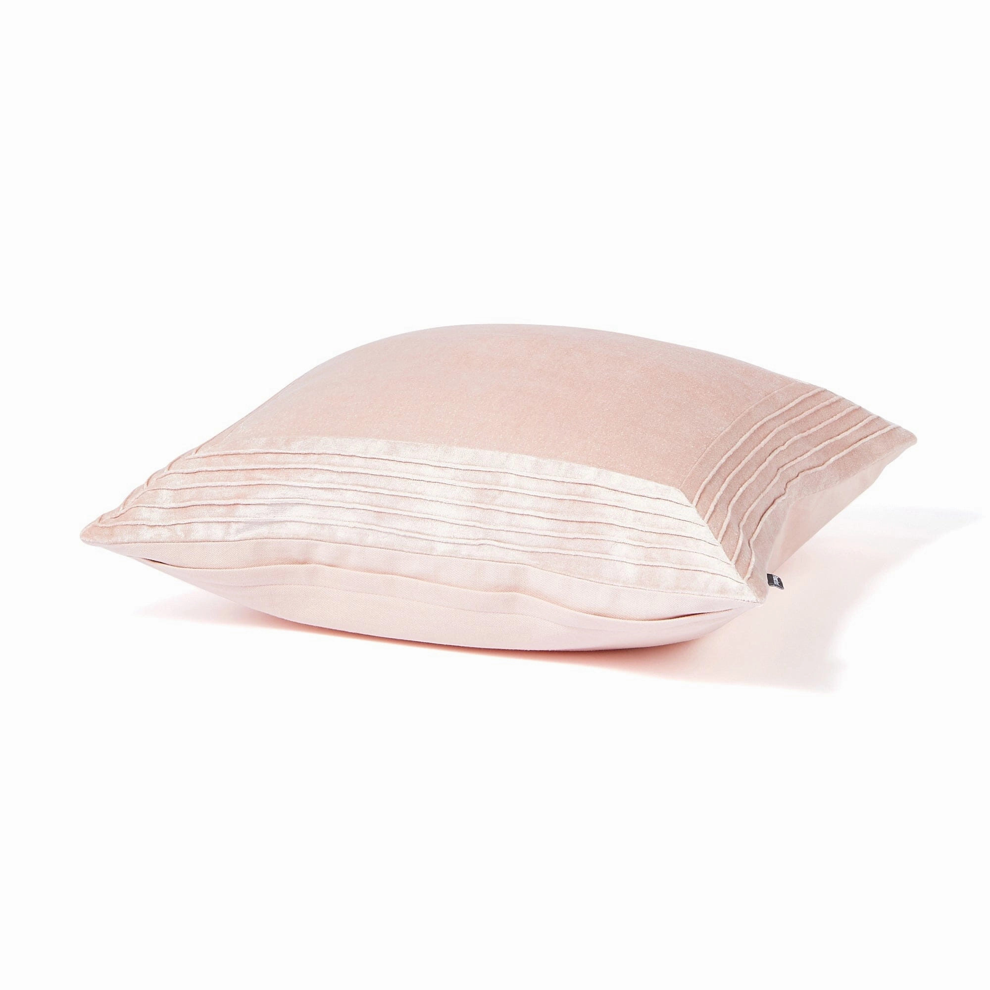 Velvet Frame Cushion Cover 450 X 450 Light Pink