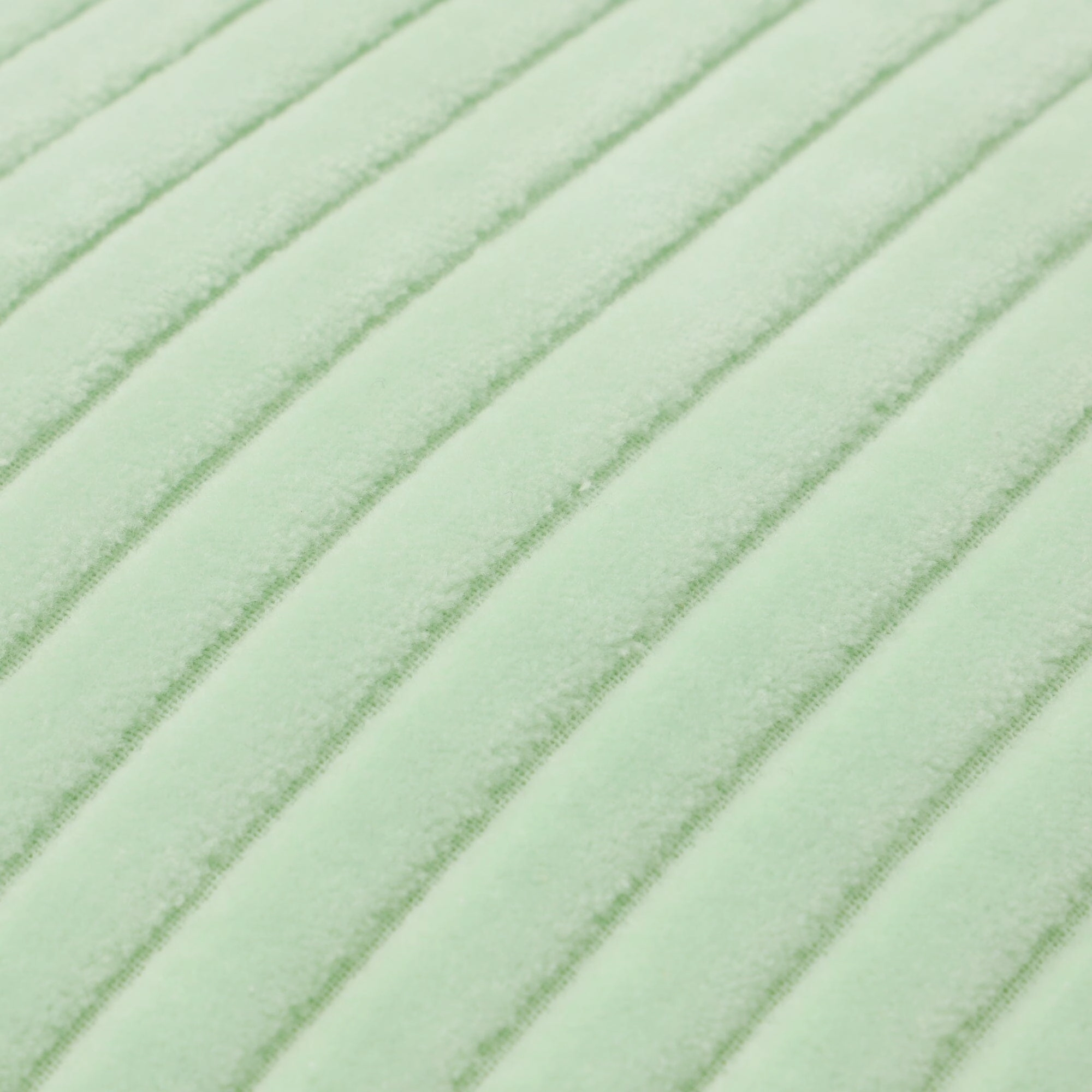 Velvet Line Cushion Cover 450 X 450 Light Green