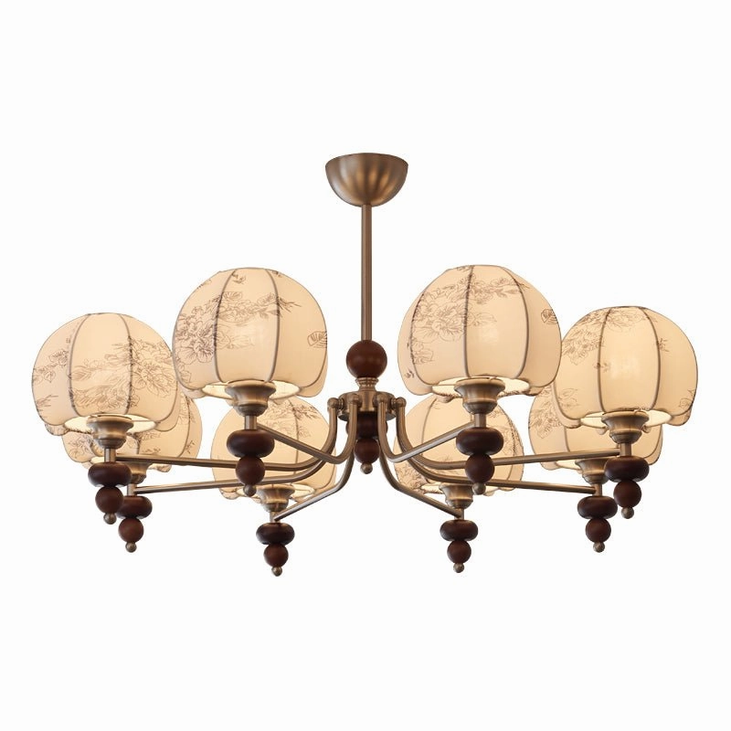 Velvet Petal Chandelier