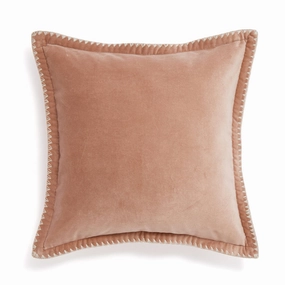 Velvet Stitch Cushion Cover 450 X 450 Pinkbedding sets ,throw blankets 