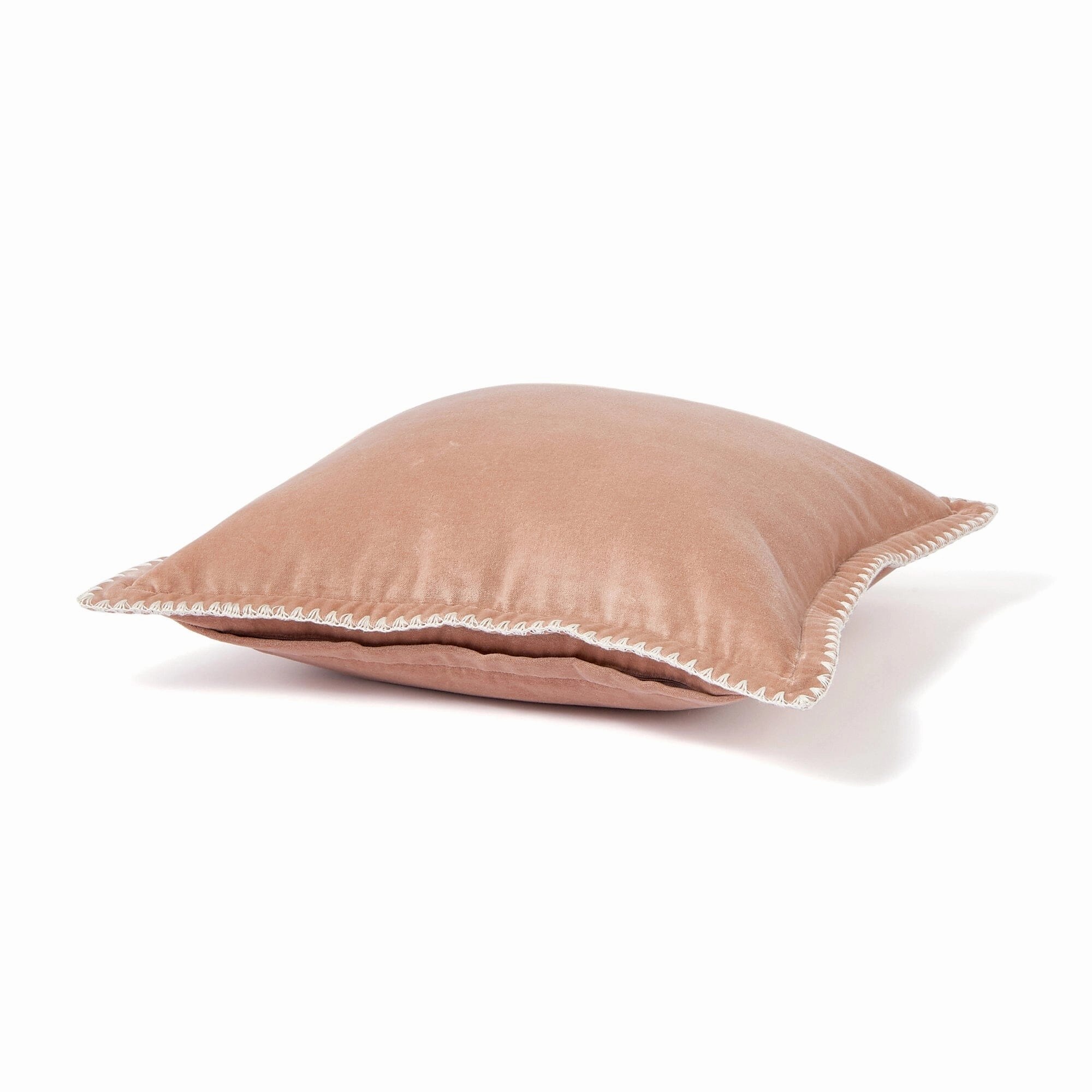 Velvet Stitch Cushion Cover 450 X 450 Pink