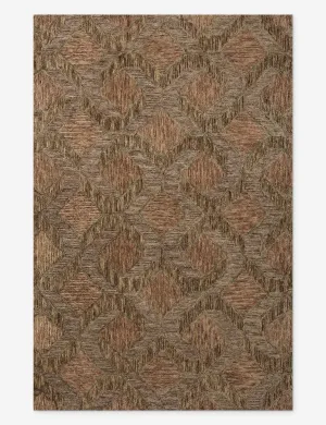 Venya Hand-Tufted Wool Rugmodern color block patchwork rug