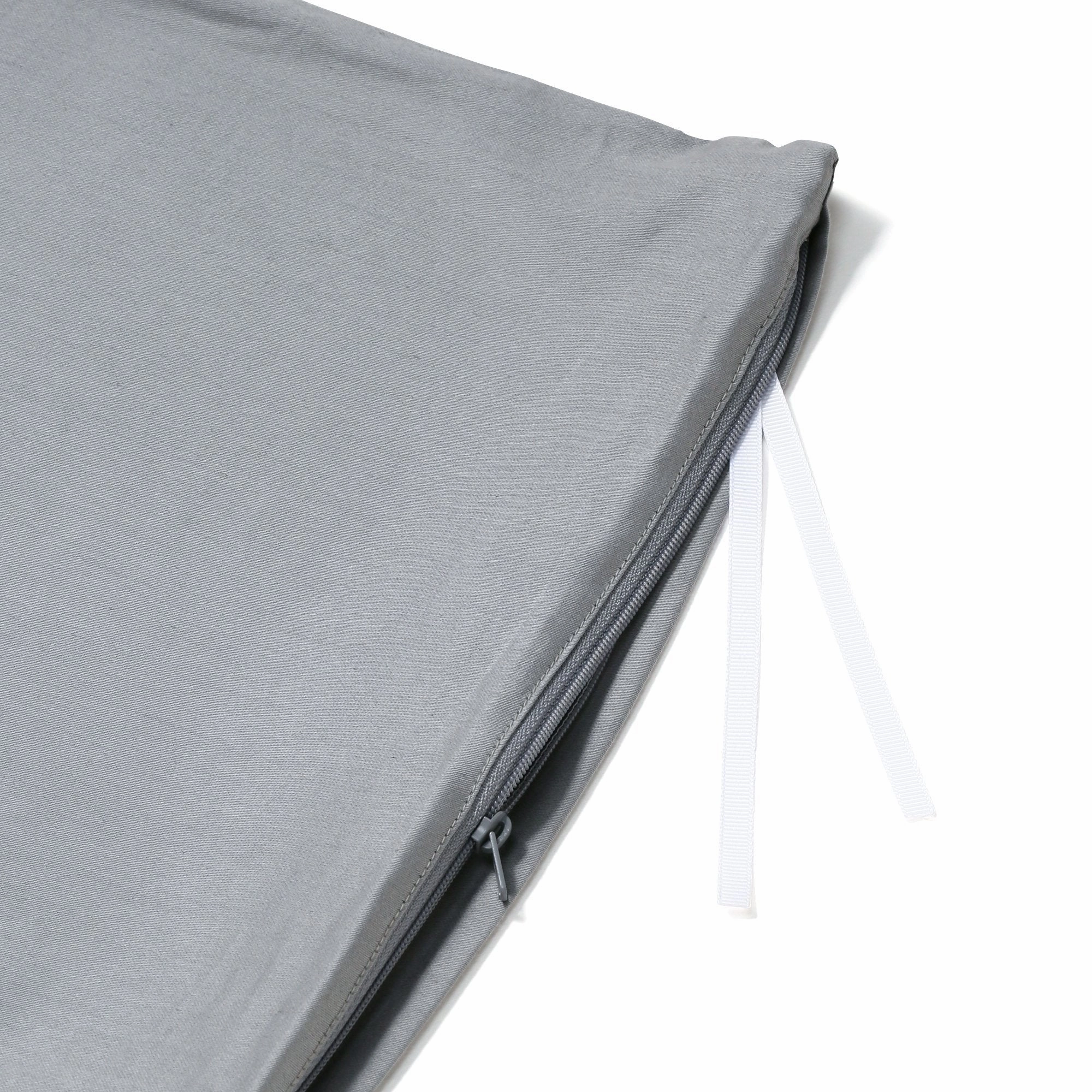 Vertz Comforter Case Single Gray X White