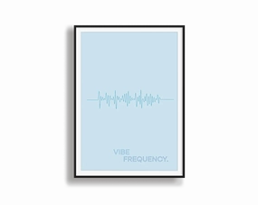 Vibe Frequency 4modern abstract painting decor