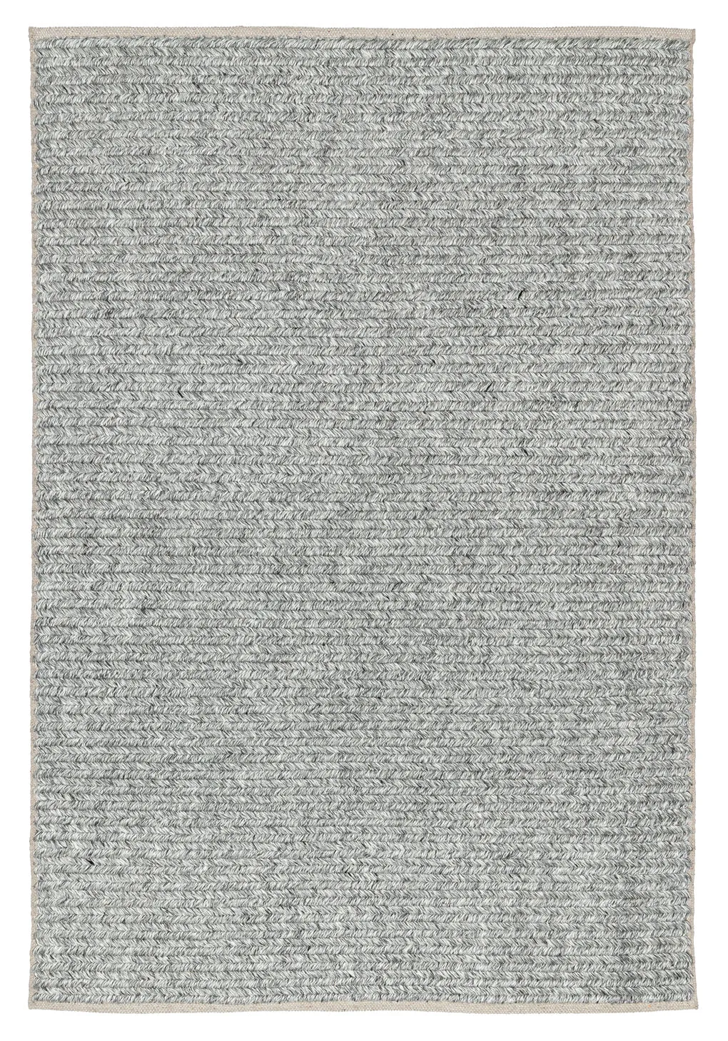 Vica Cream and Grey Braided Rugmodern color block patchwork rug
