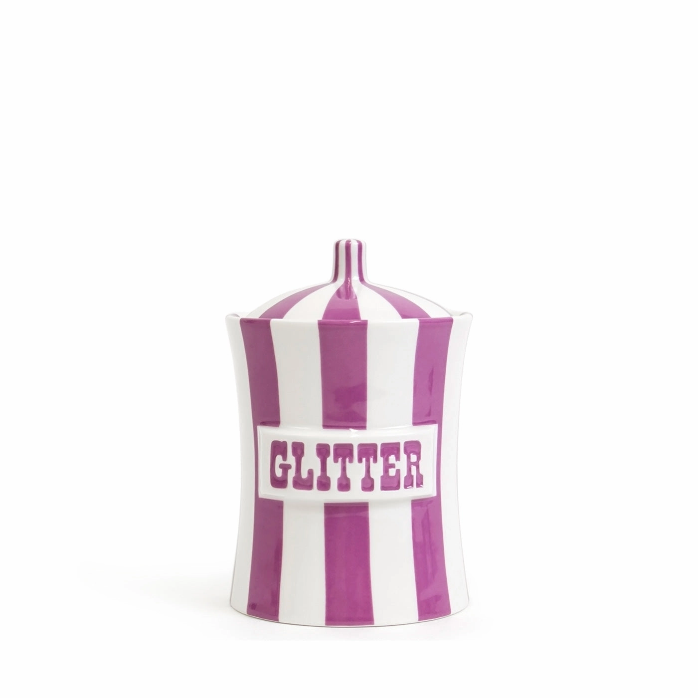 Vice Glitter Canisterglass jar ,jar with lid 