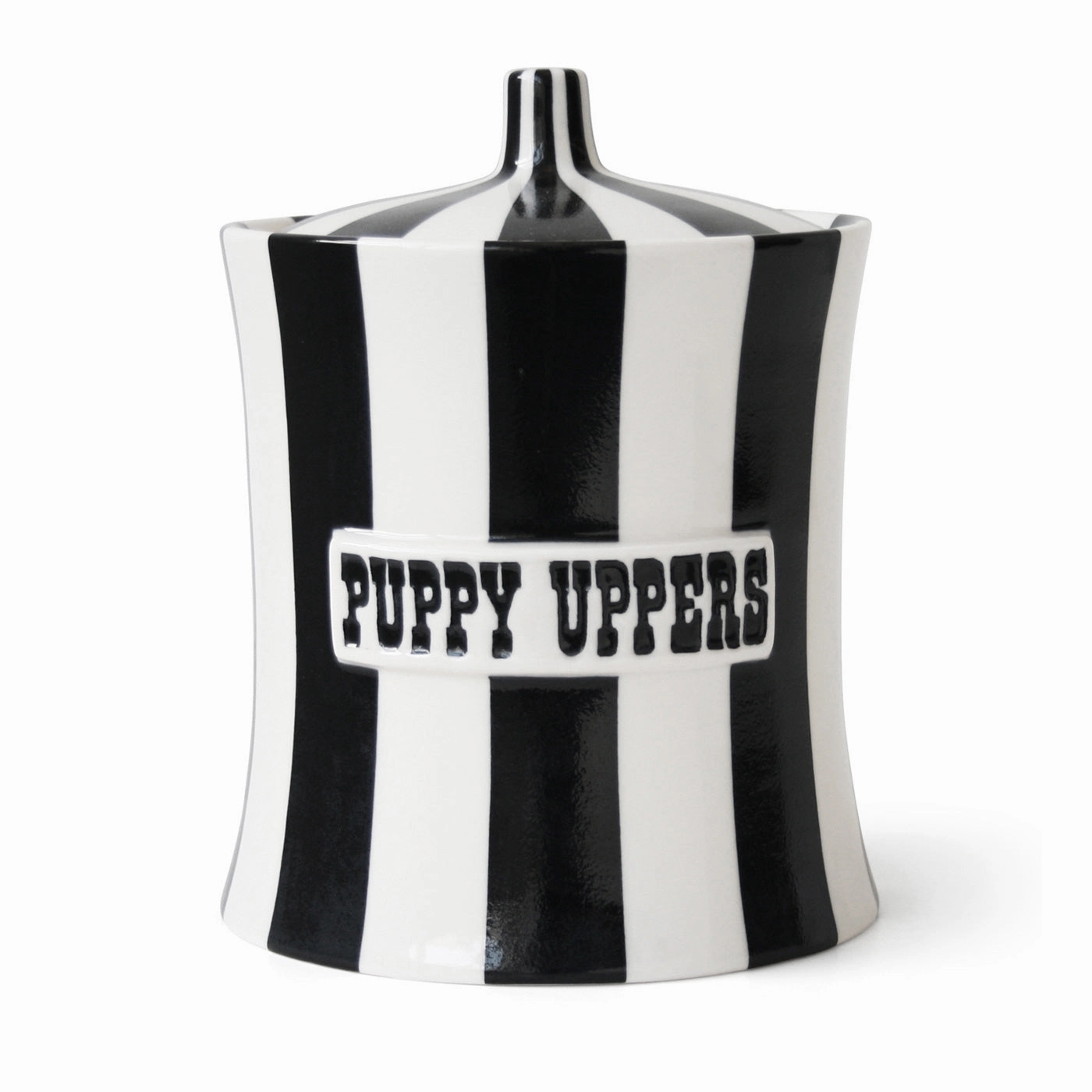 Vice Puppy Uppers Canisterglass jar ,jar with lid 