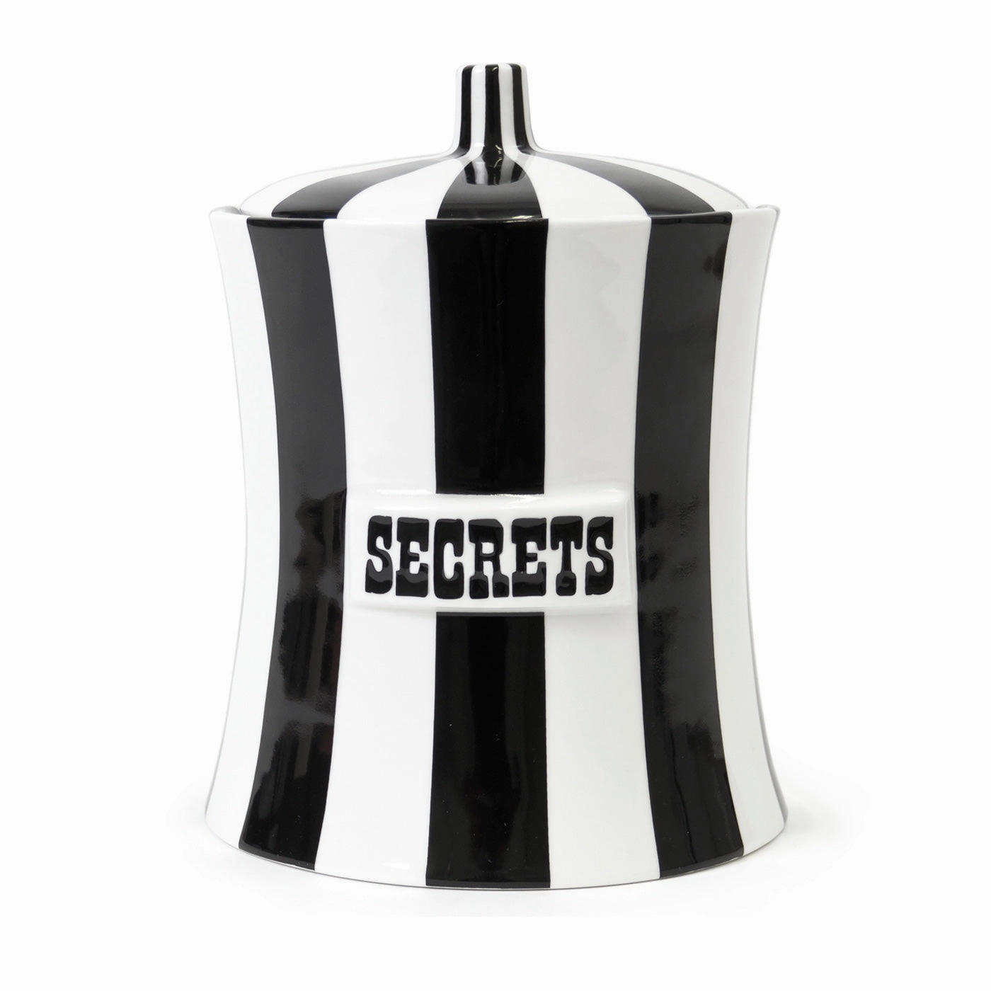 Vice Secrets Canisterglass jar ,jar with lid 