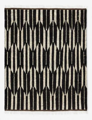 Victoire Hand-Knotted Wool Rugmodern color block patchwork rug