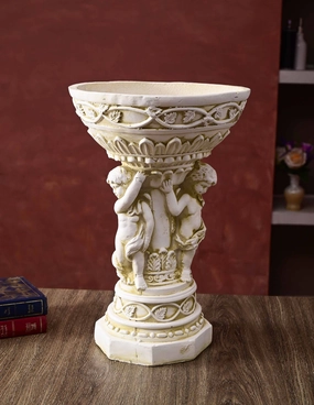 Victorian Angel Cherub Urn Planterhome decor ,wall decor 