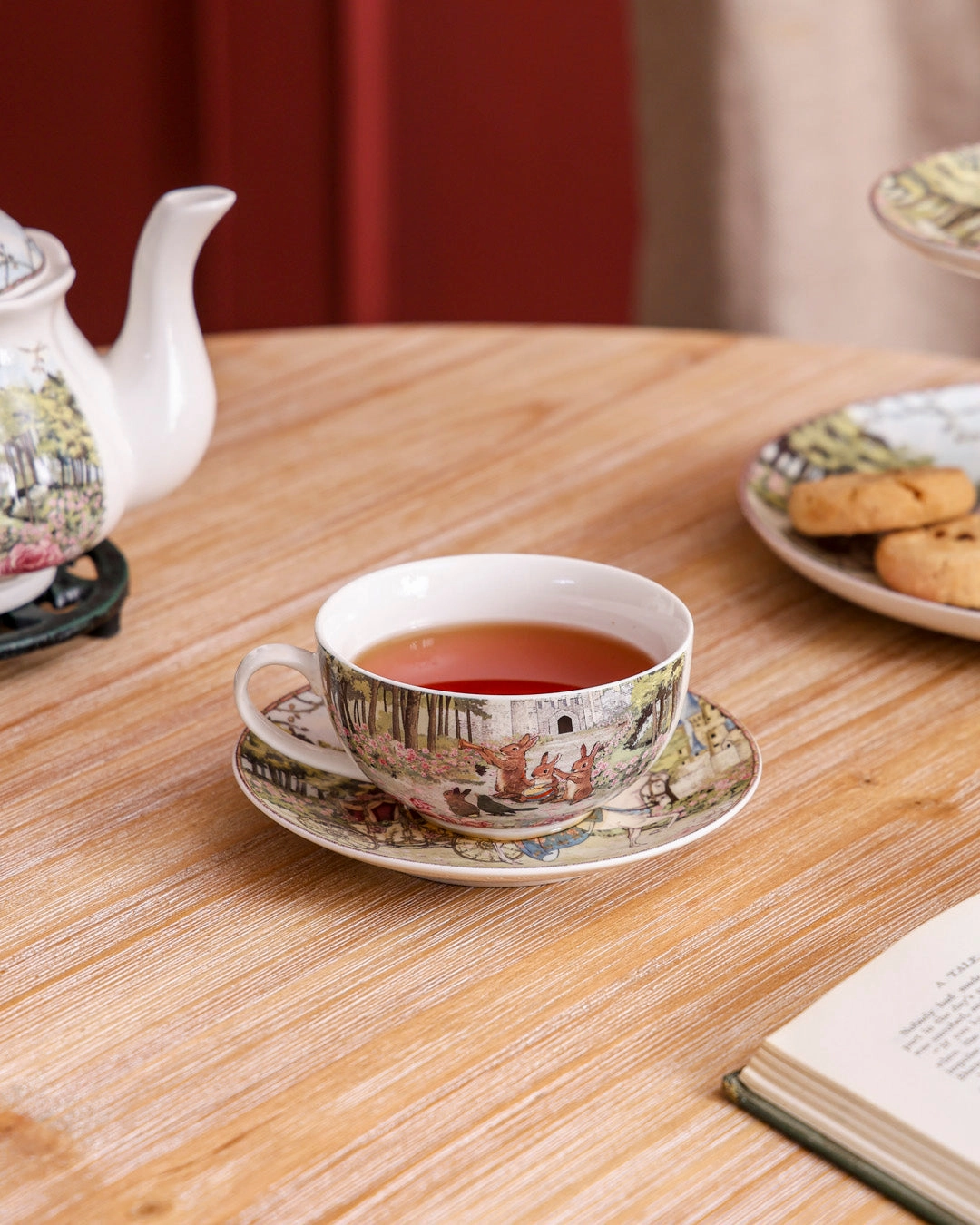 Victorian Carriage Tea for Two Set