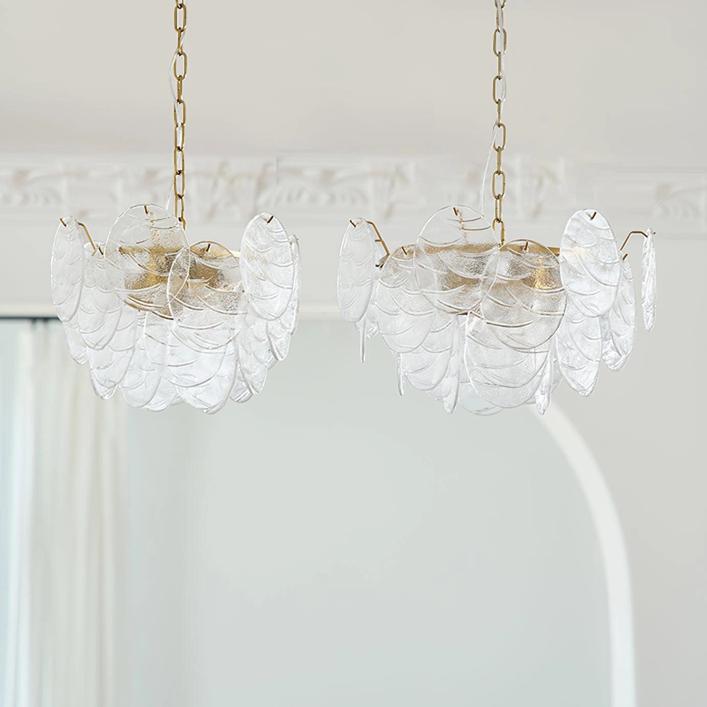 Victorian Disc Chandelier