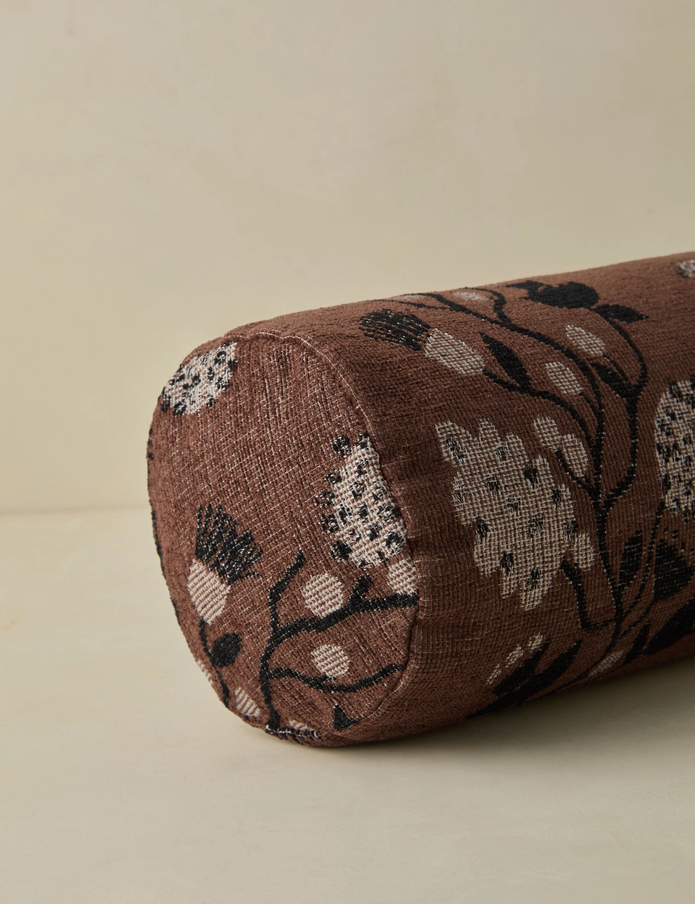 Vini Botanical Jacquard Bolster Pillow by Sarah Sherman Samuel