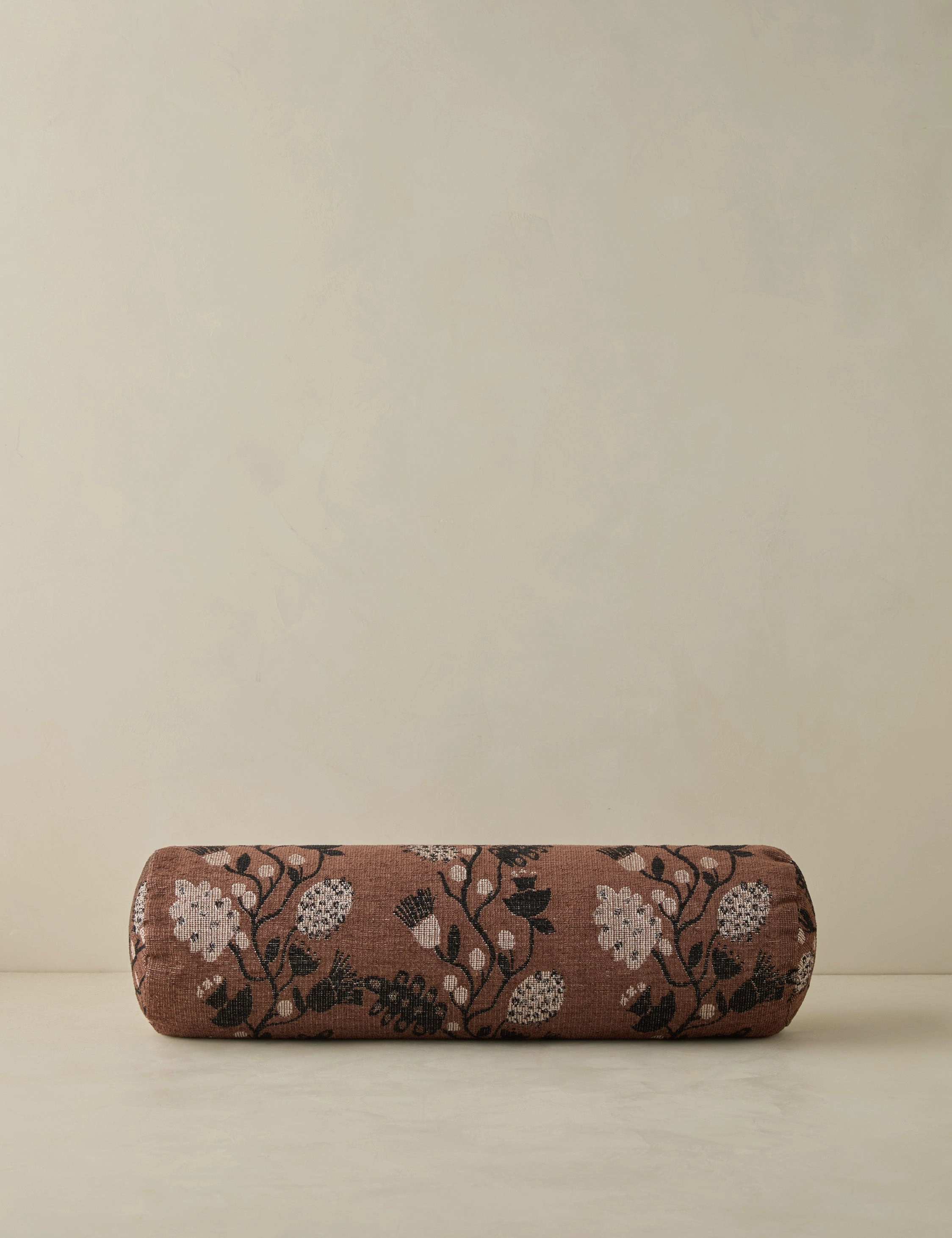 Vini Botanical Jacquard Bolster Pillow by Sarah Sherman Samuelbedding sets ,throw blankets 