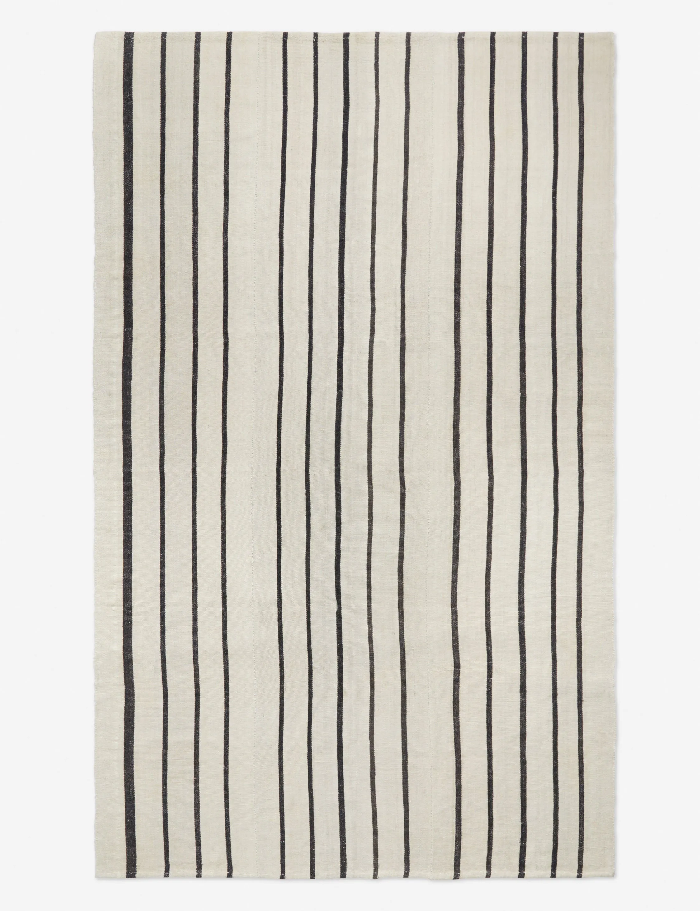 Vintage Kilim Flatweave Wool Rug No. 38, 6'3" x 10'12"modern color block patchwork rug