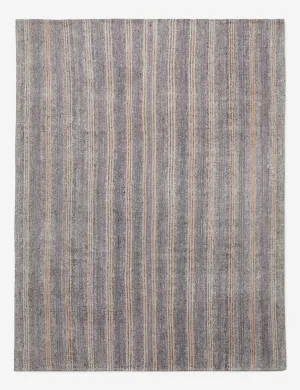 Vintage Kilim Flatweave Wool Rug No. 44, 3' x 8'11"modern color block patchwork rug