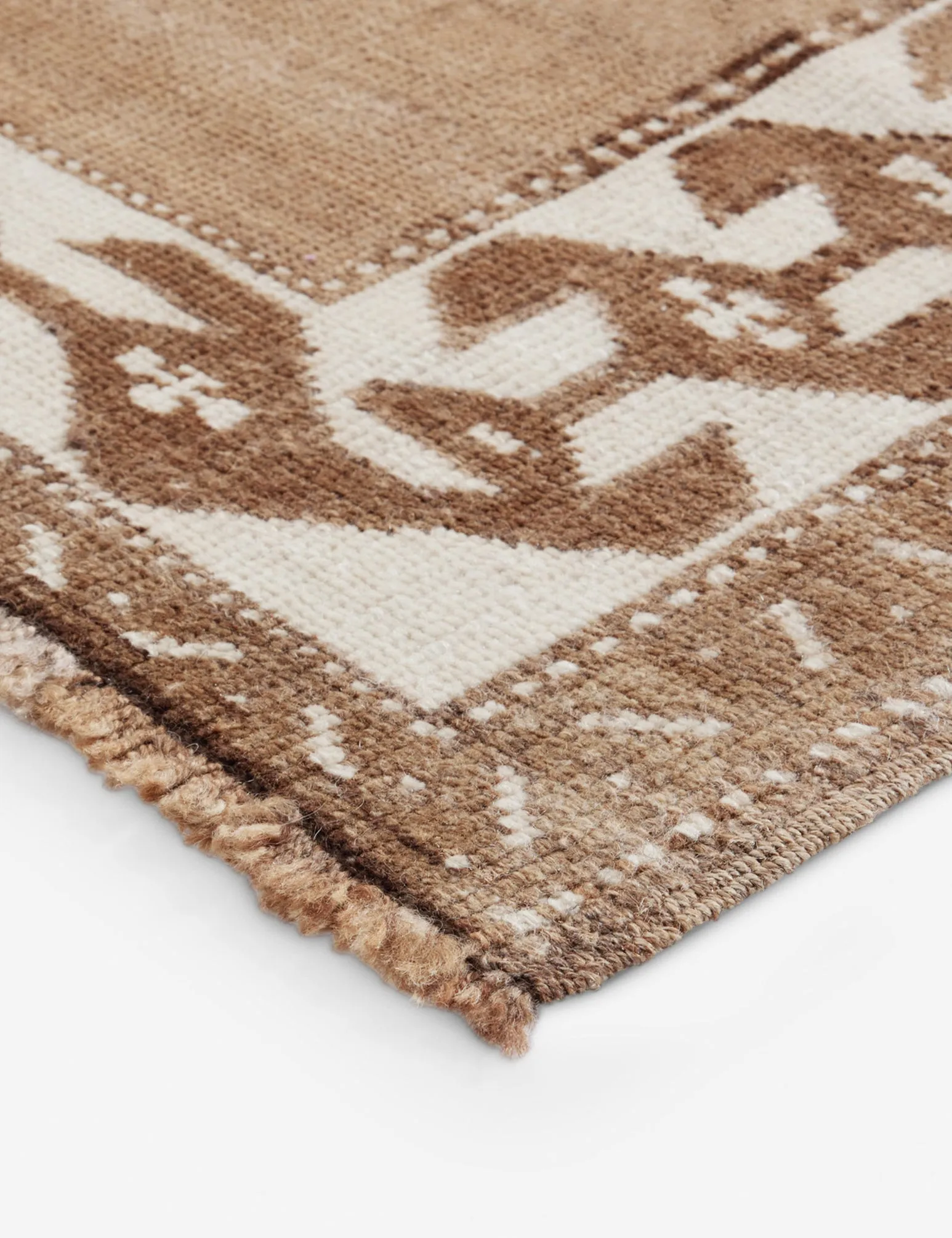 Vintage Turkish Hand-Knotted Wool Rug No. 243, 5'10" x 7'10"
