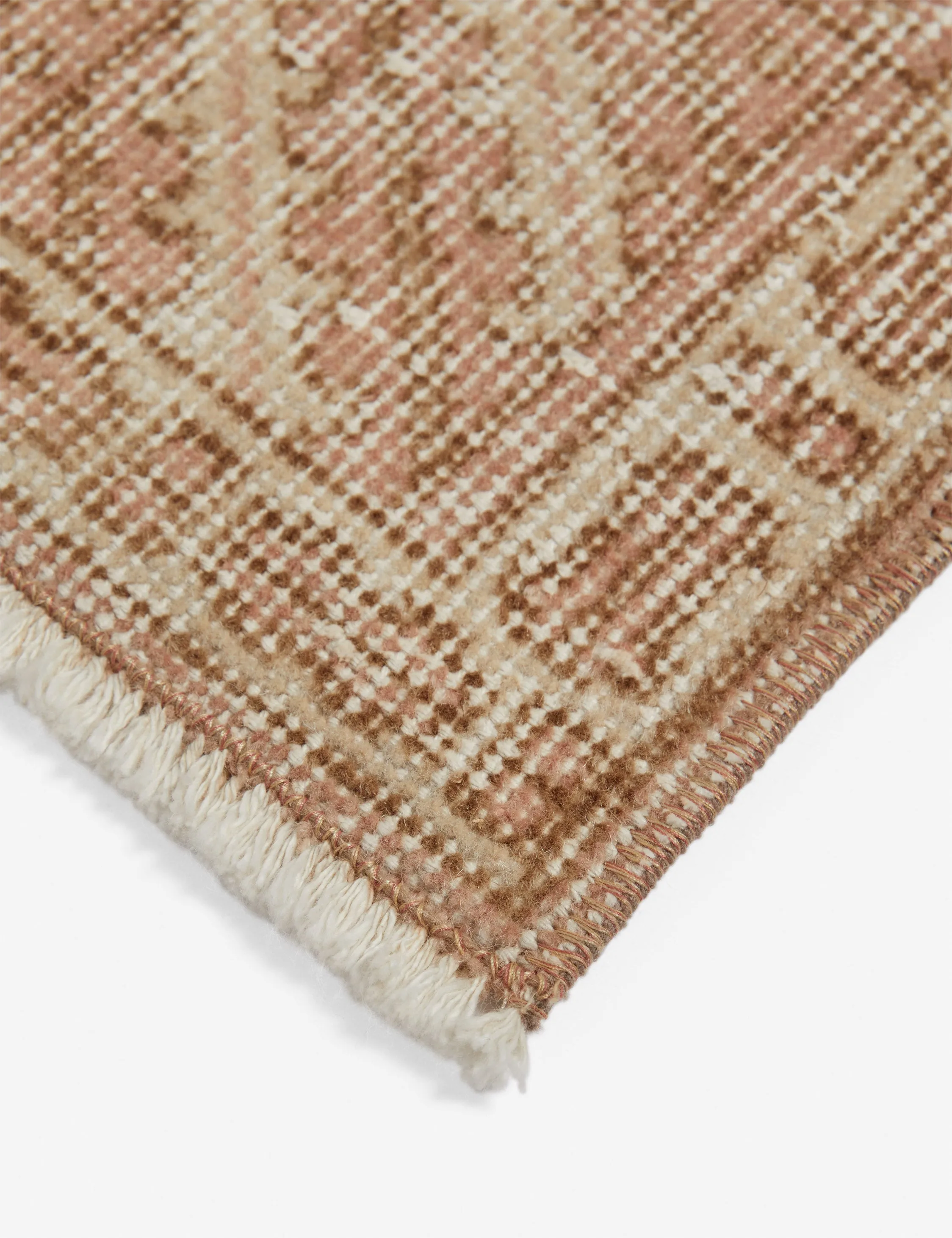Vintage Turkish Hand-Knotted Wool Rug No. 301, 6'9" x 10'3"