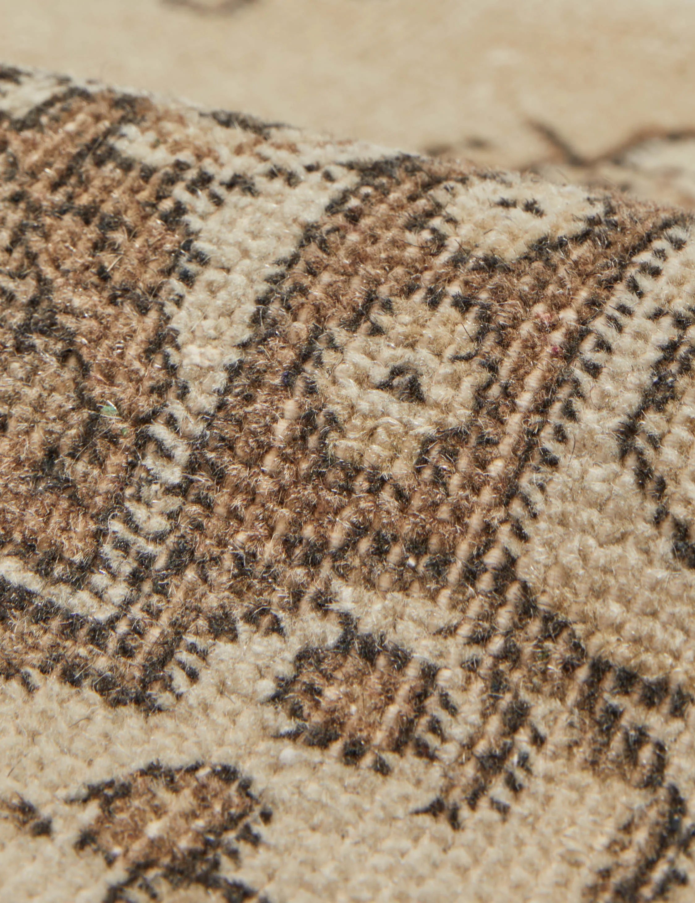 Vintage Turkish Hand-Knotted Wool Rug No. 334, 3'8" x 6'11"