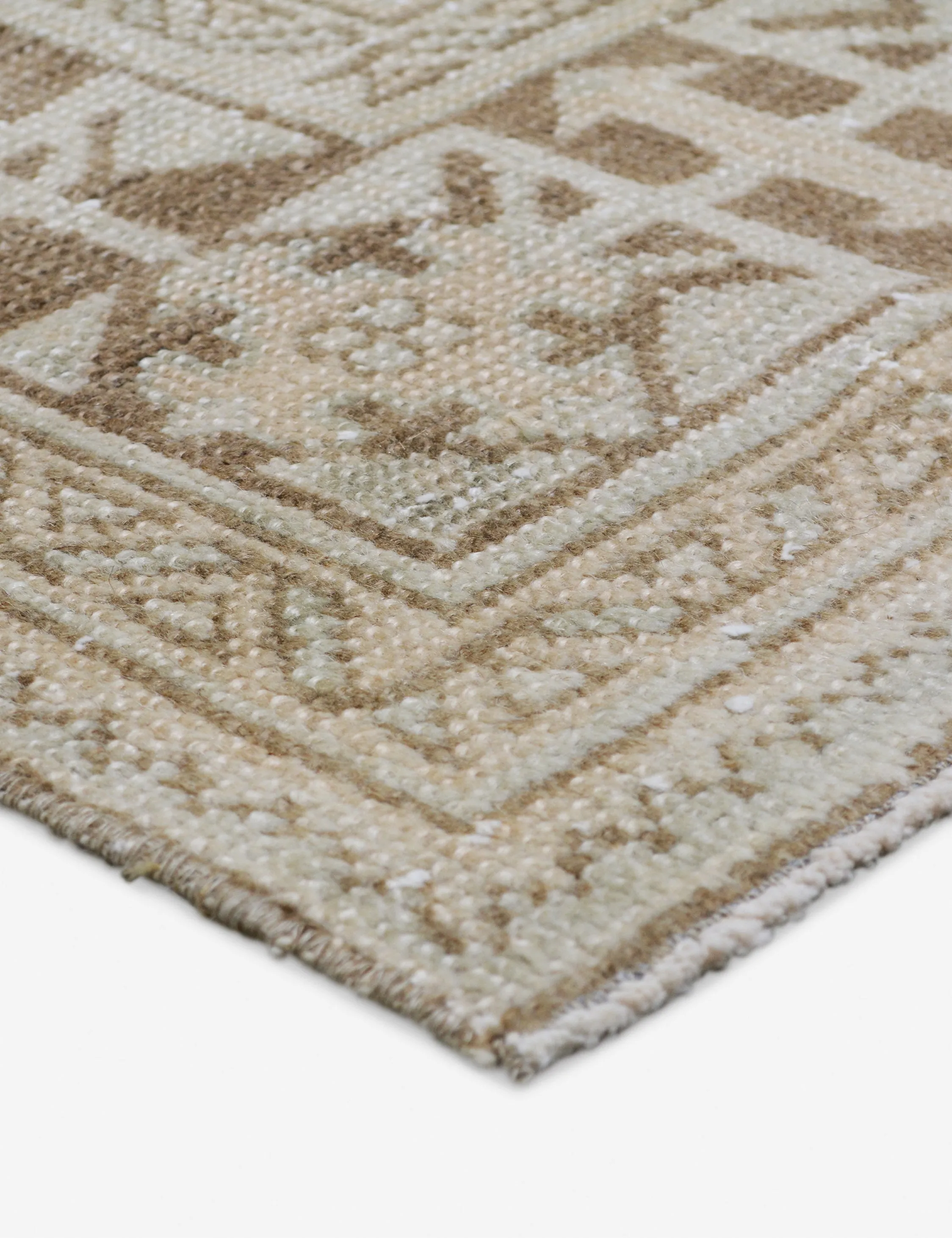 Vintage Turkish Hand-Knotted Wool Rug No. 418, 6'5" x 9'7"