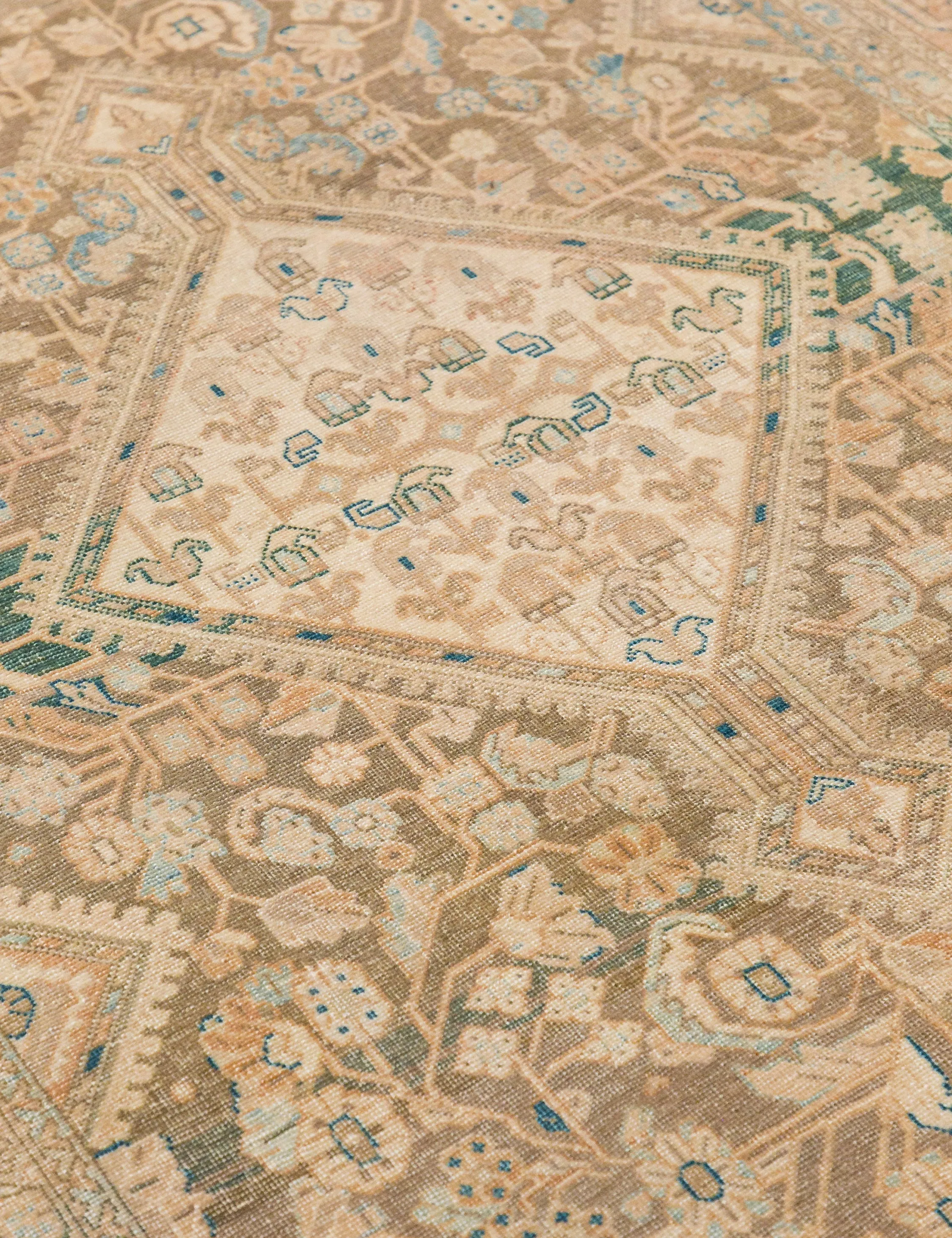 Vintage Turkish Hand-Knotted Wool Rug No. 452, 4' x 6'7"