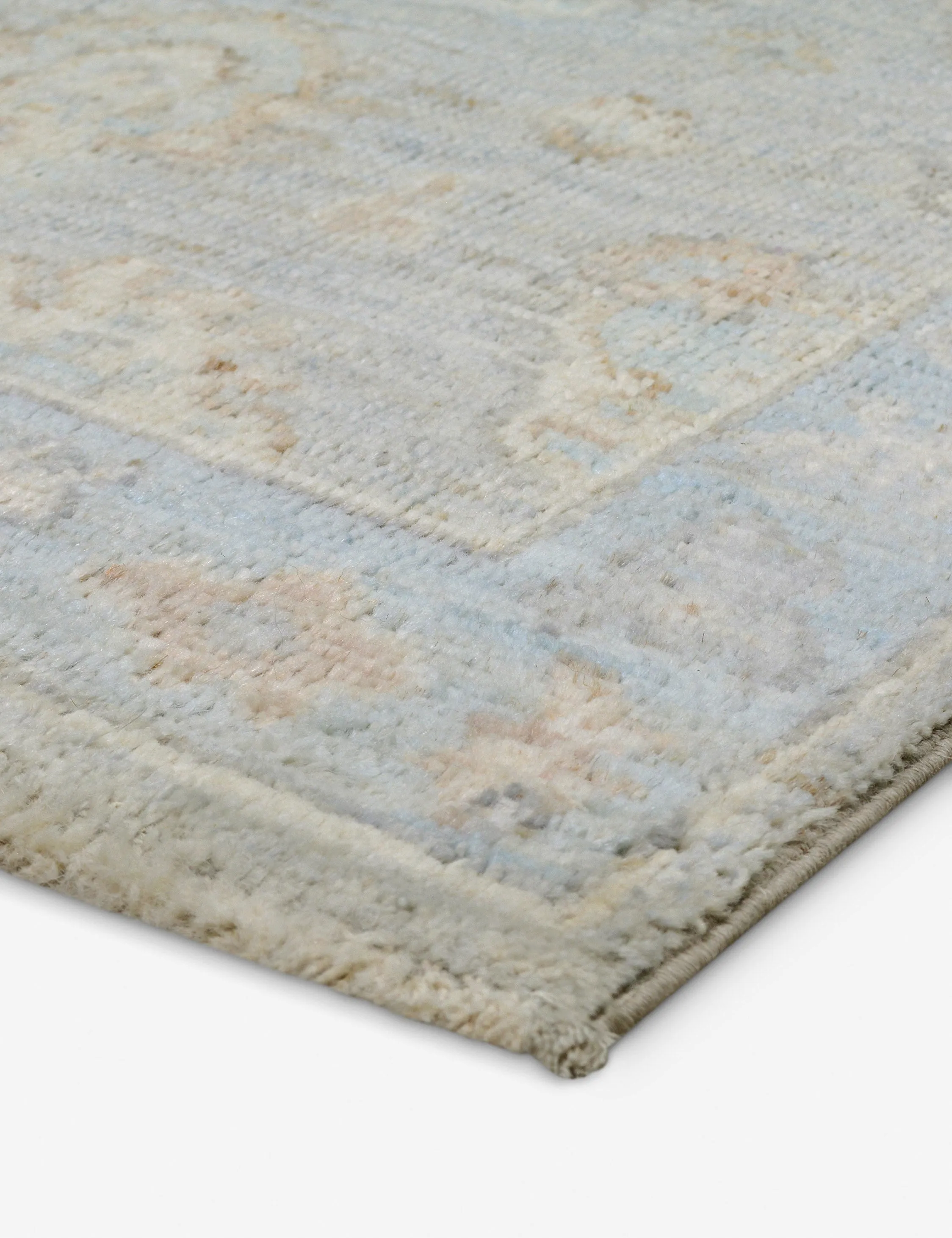 Vintage Turkish Hand-Knotted Wool Runner Rug No. 247, 2'5" x 6"