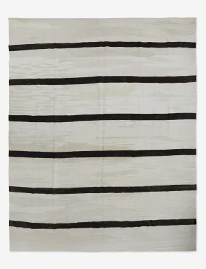 Vintage Turkish Rug No. 206, 10'2" x 12'6"modern color block patchwork rug