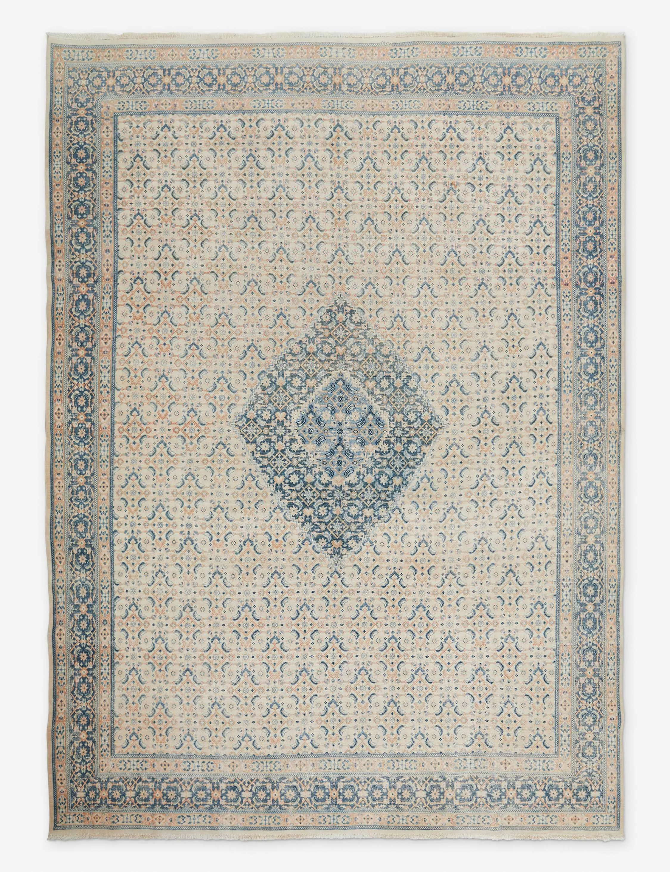 Vintage Turkish Rug No 95modern color block patchwork rug