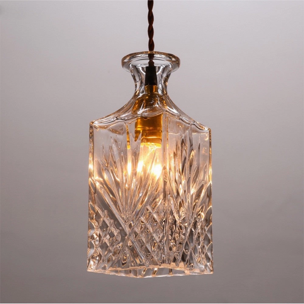 Vintage Bottle Pendant Lighthome decor ,wall decor 