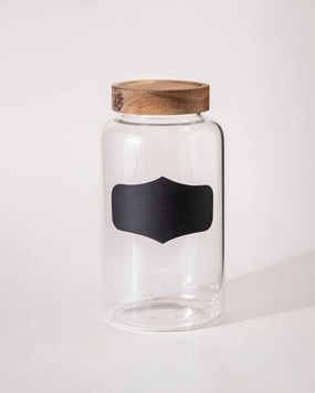 Vintage Eco-Lid Glass Container - Largemodern kitchen decor ,kitchen dinner set ,dinnerware 