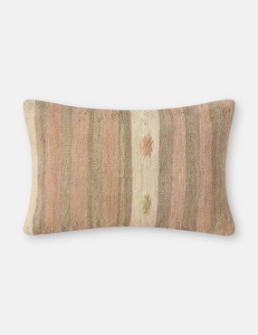 Vintage Lumbar Pillow No. 127, 14" x 20"bedding sets ,throw blankets 