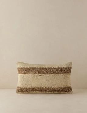 Vintage Lumbar Pillow No. 131, 12" x 20"bedding sets ,throw blankets 