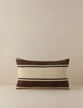 Vintage Lumbar Pillow No. 135, 12" x 20"bedding sets ,throw blankets 