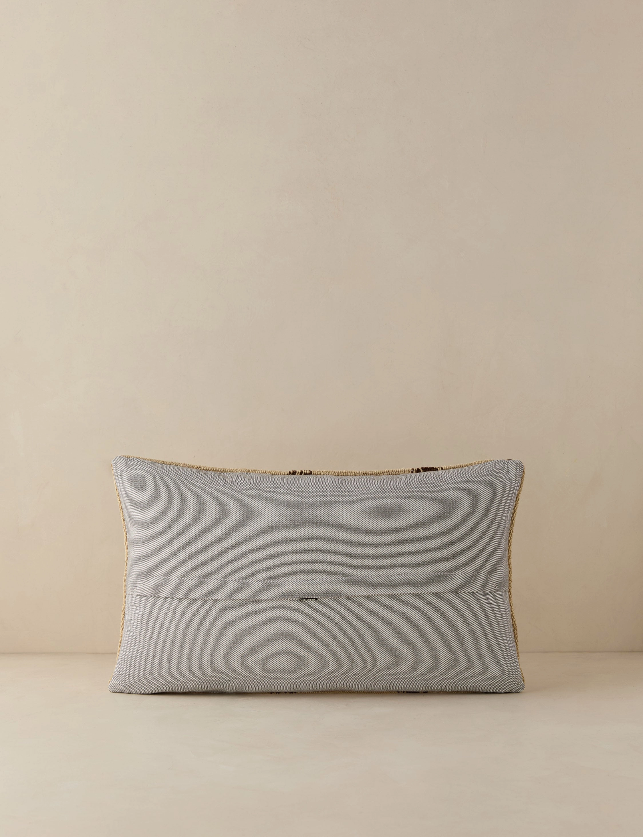 Vintage Lumbar Pillow No. 146, 12" x 20"