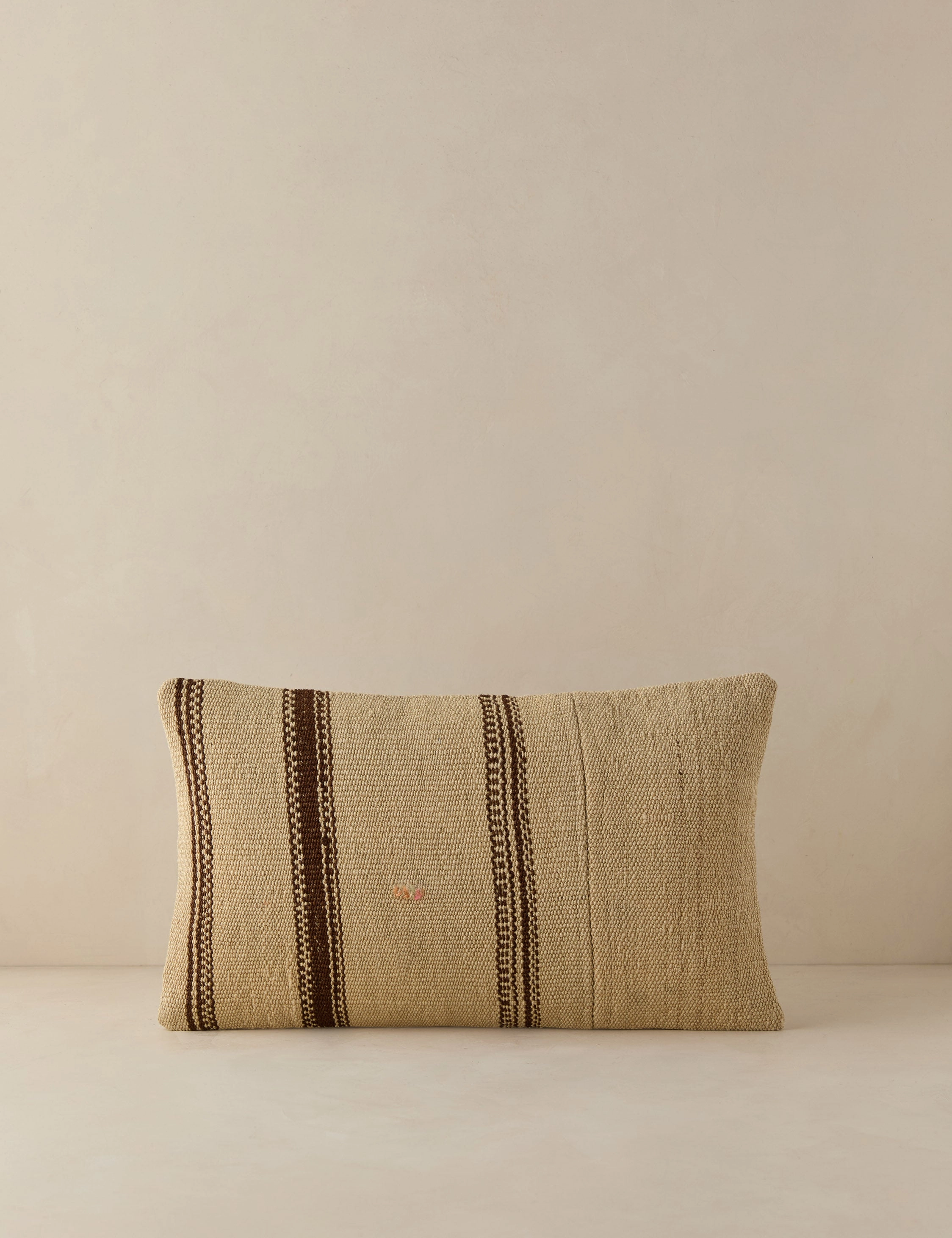 Vintage Lumbar Pillow No. 146, 12" x 20"bedding sets ,throw blankets 