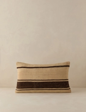 Vintage Lumbar Pillow No. 150, 12" x 20"bedding sets ,throw blankets 