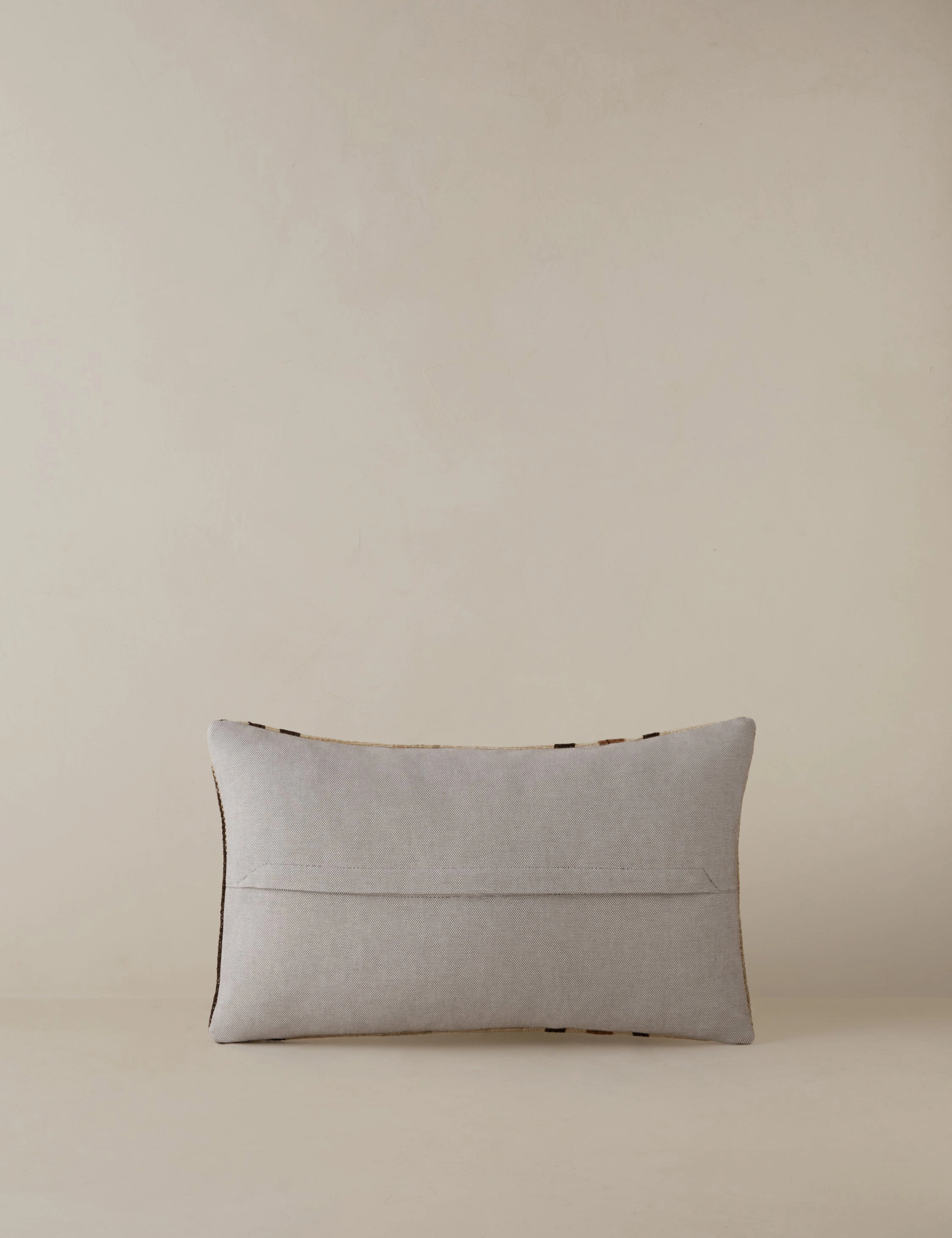 Vintage Lumbar Pillow No. 17, 12" x 20"