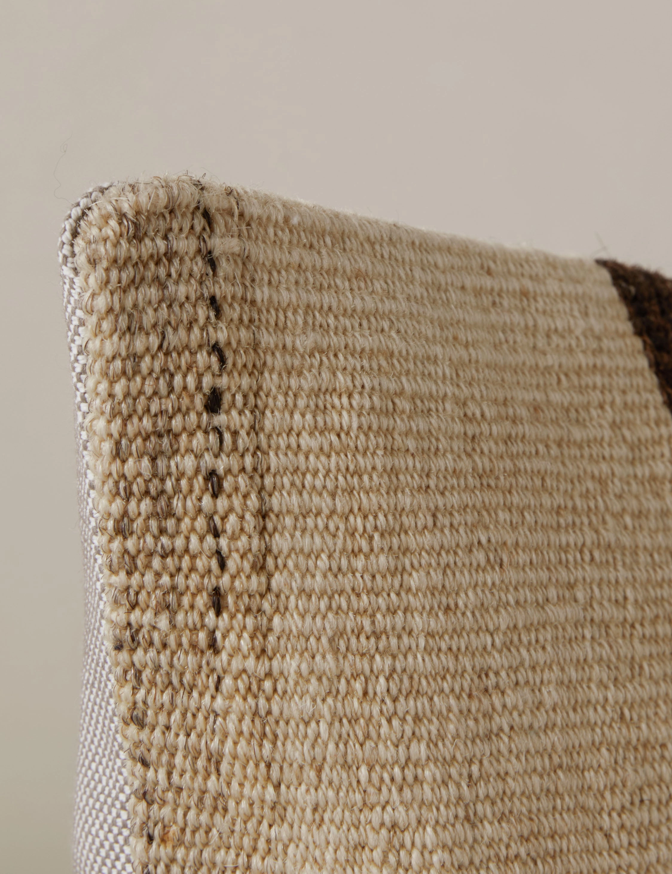 Vintage Lumbar Pillow No. 17, 12" x 20"