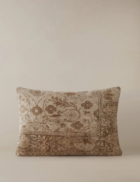 Vintage Lumbar Pillow No. 25, 16" x 24"bedding sets ,throw blankets 