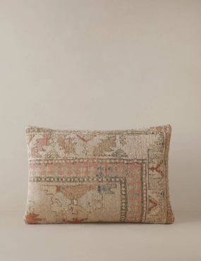 Vintage Lumbar Pillow No. 26, 16" x 24"bedding sets ,throw blankets 