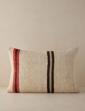 Vintage Lumbar Pillow No. 91, 16" x 24"bedding sets ,throw blankets 