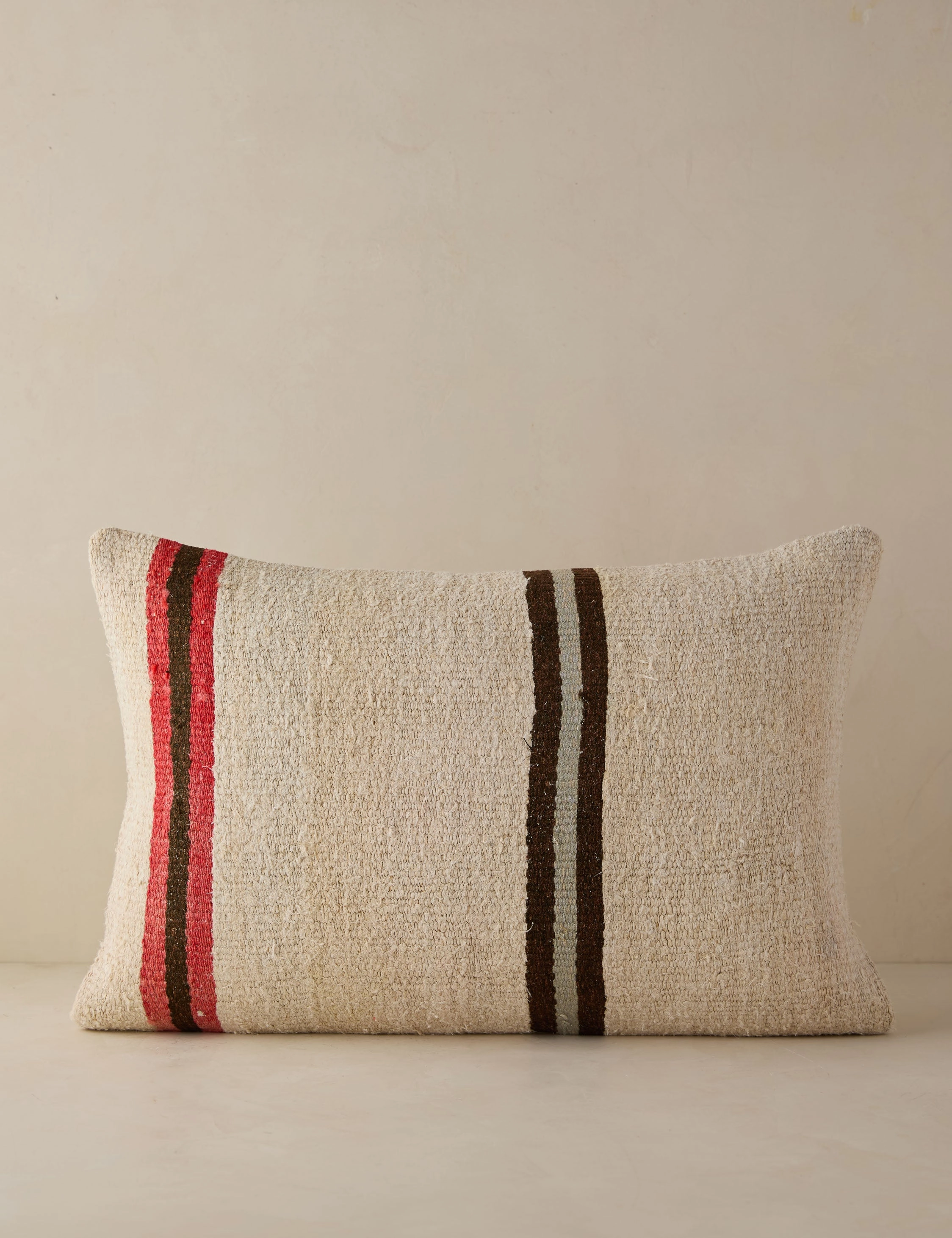 Vintage Lumbar Pillow No. 91, 16" x 24"bedding sets ,throw blankets 