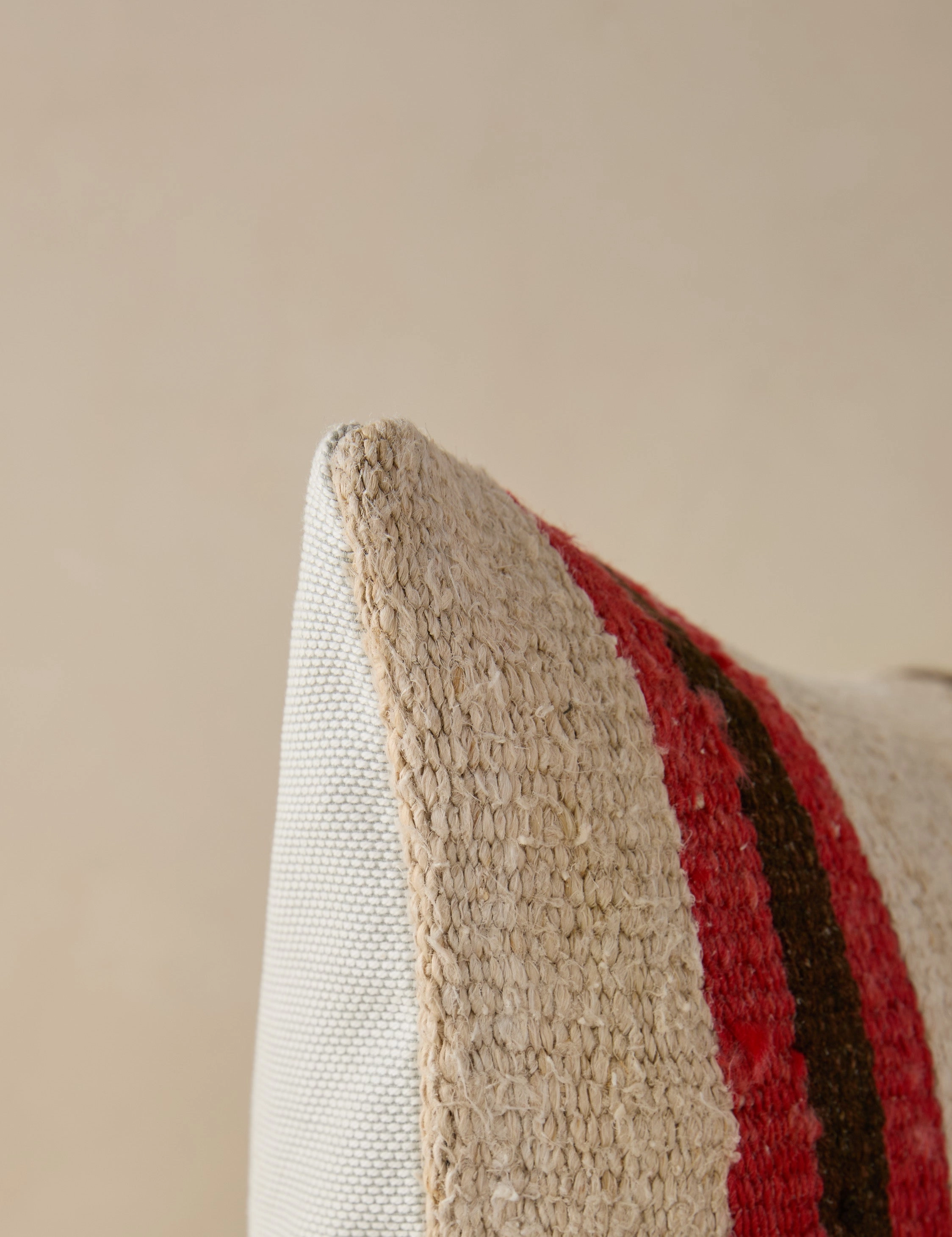 Vintage Lumbar Pillow No. 91, 16" x 24"
