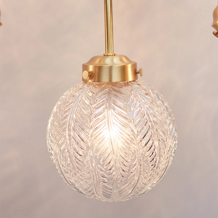 Vintage Style Glass Globes Chandelier