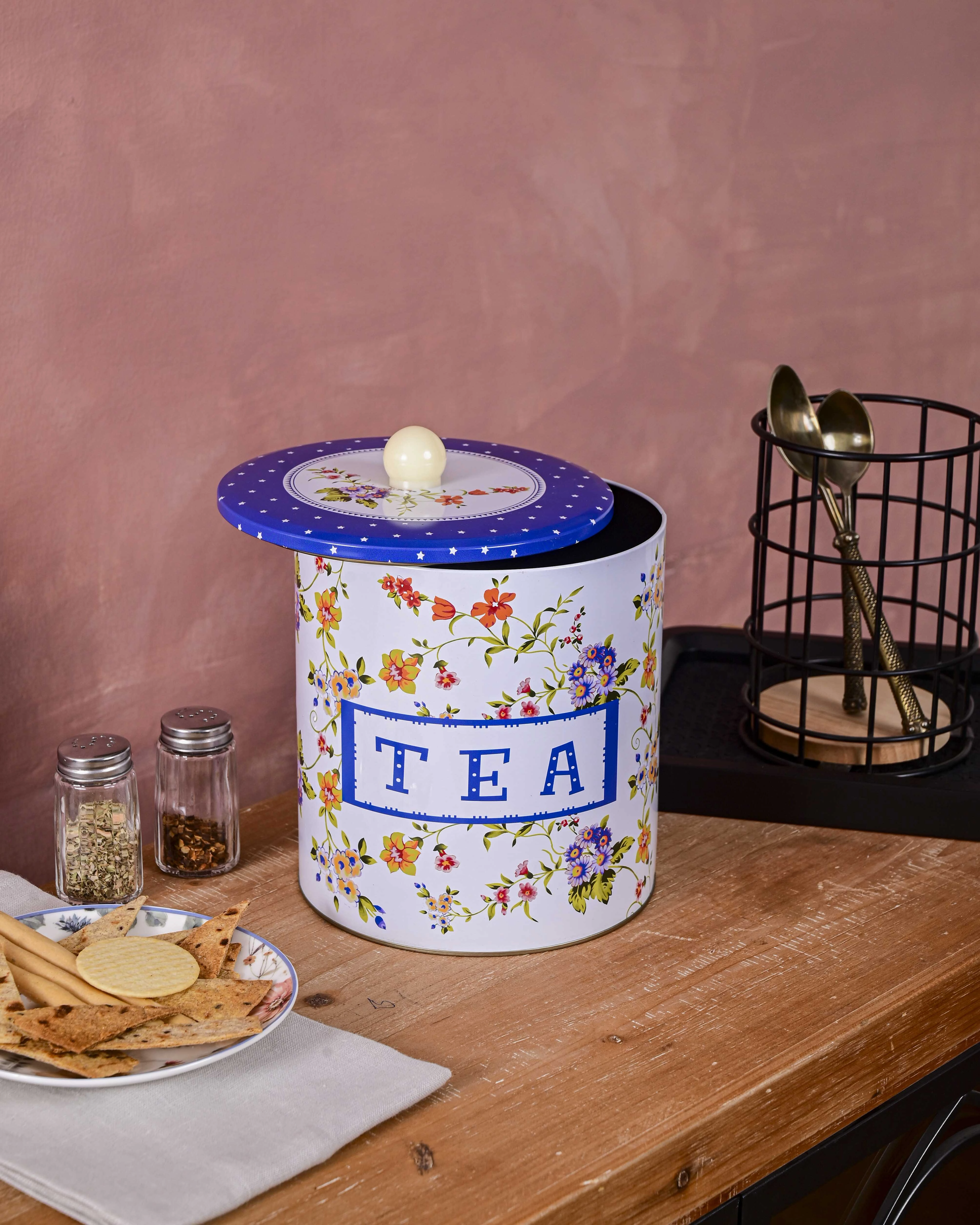 Vintage Tea Kitchen Storage Canister