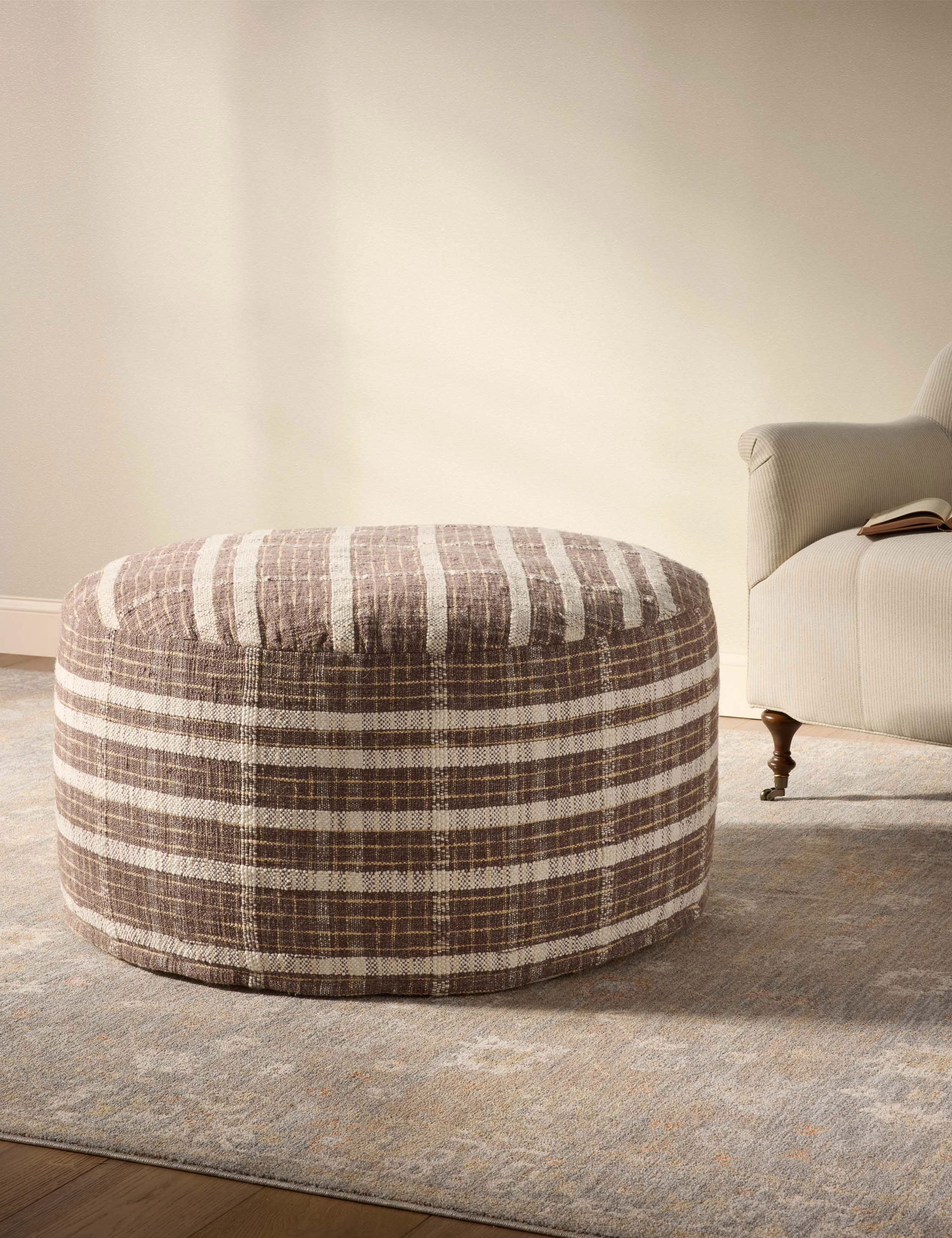 Wallace Pouf by Chris Loves Julia x Loloi