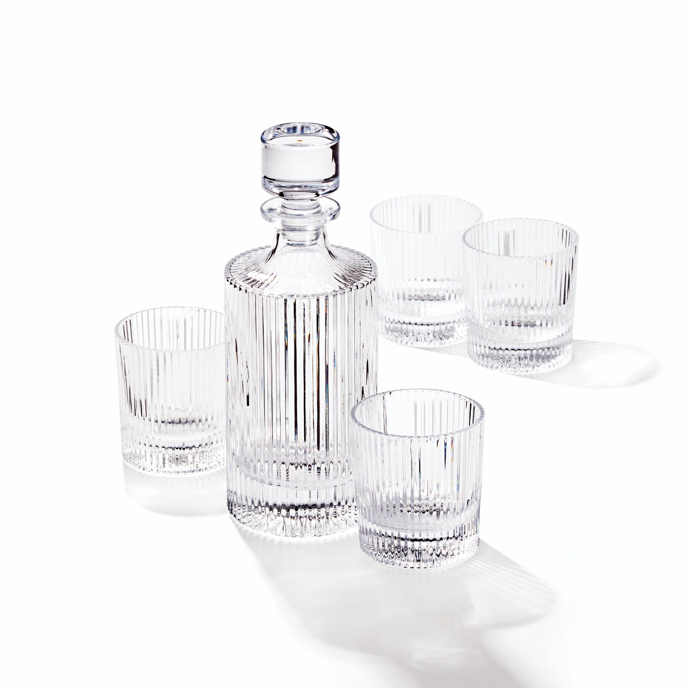 Wallingford 5 pc Whiskey Setglass cups ,personalized mugs 