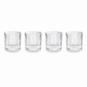 Wallingford Double Old Fashion Glasses - Set Of 4glass cups ,personalized mugs 